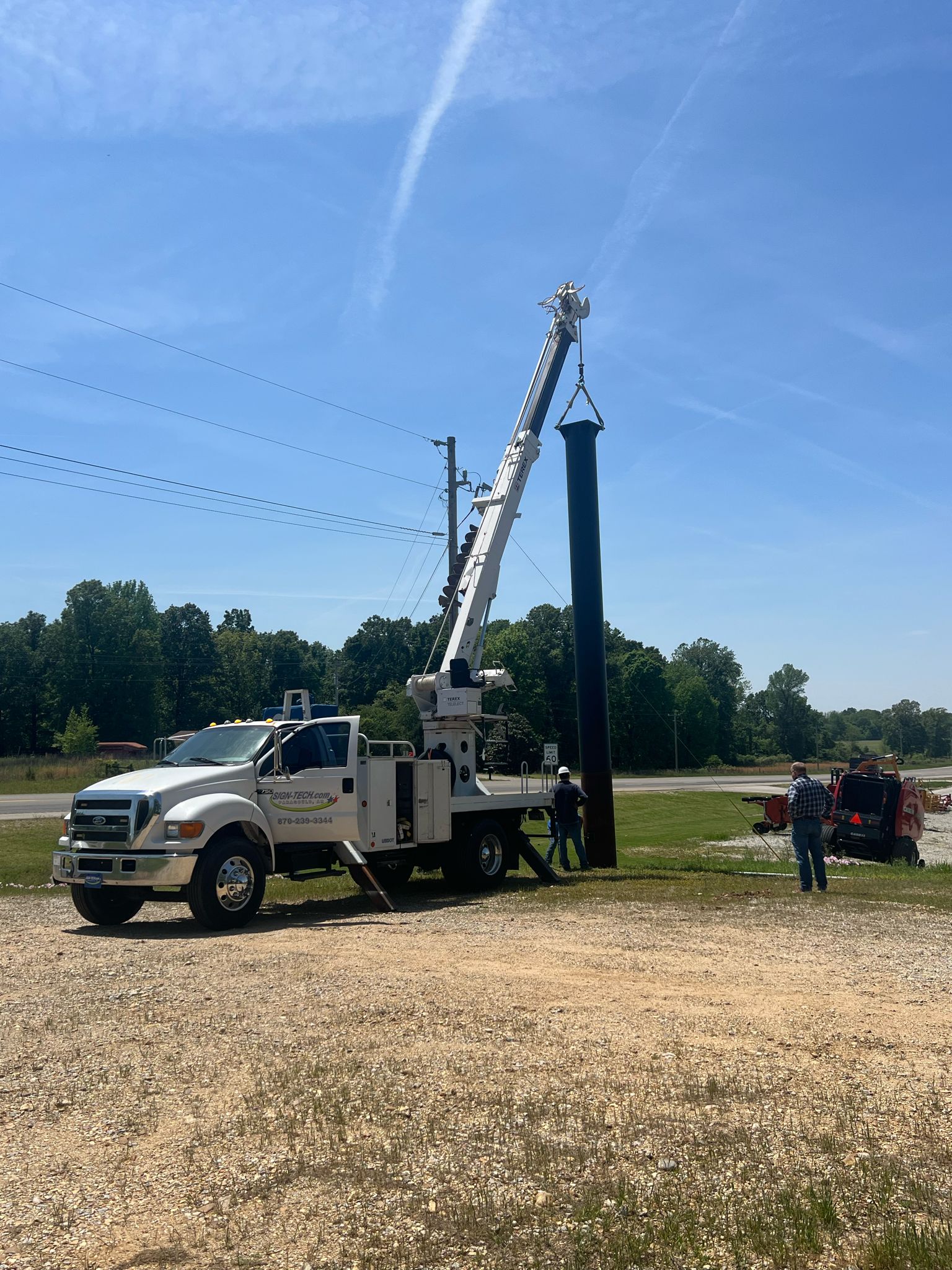 billboard installation