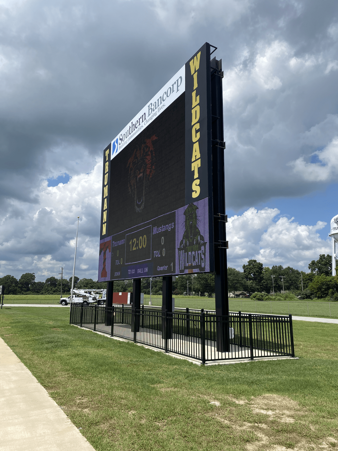 digital football scoreboard
