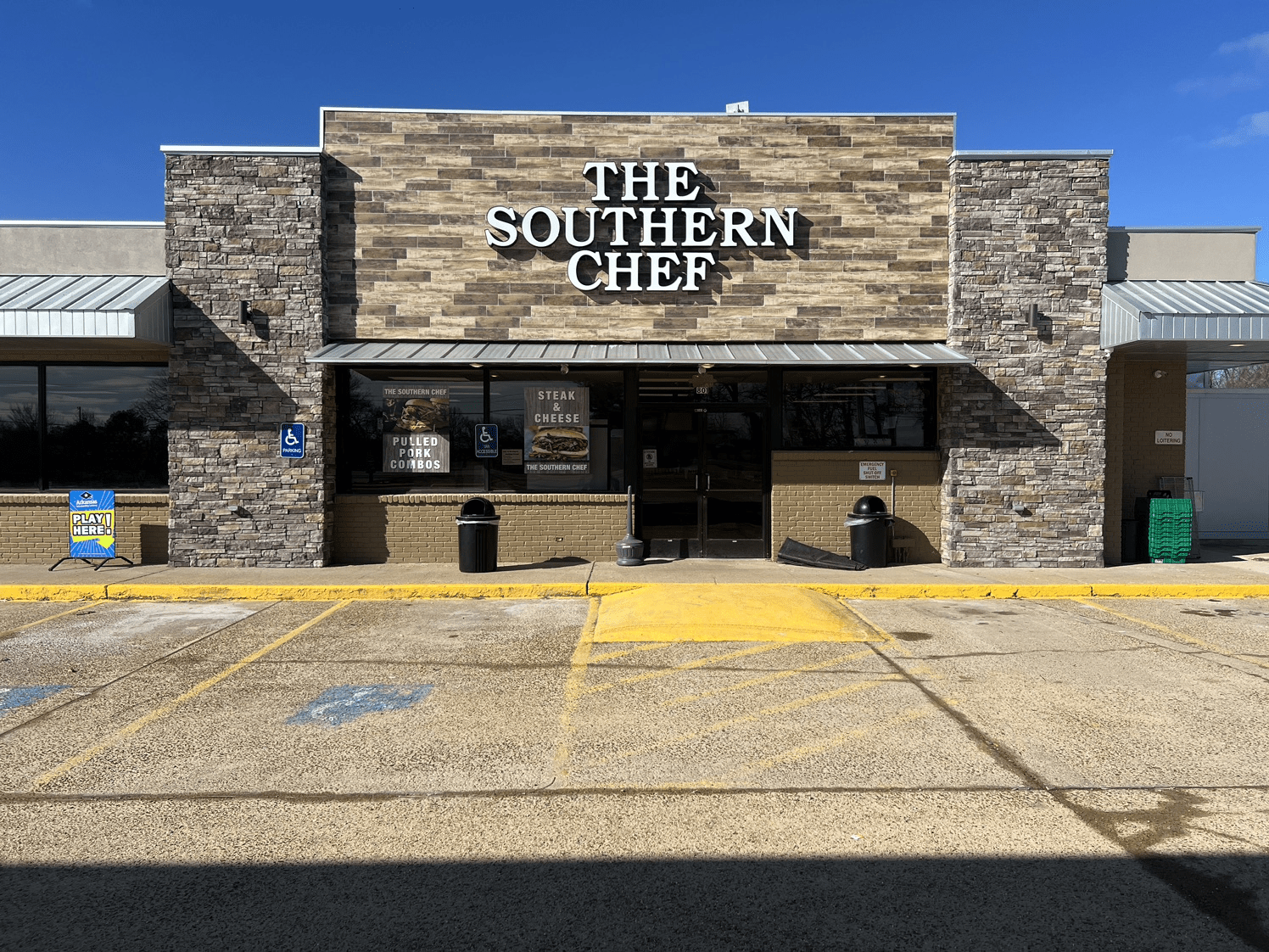 The Southern Chef business signage