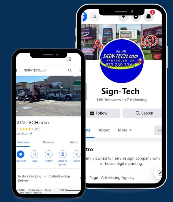 Sign-Tech social media